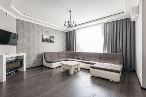 Какой размер модульного дивана подходит для гостиной 30-50 м²?